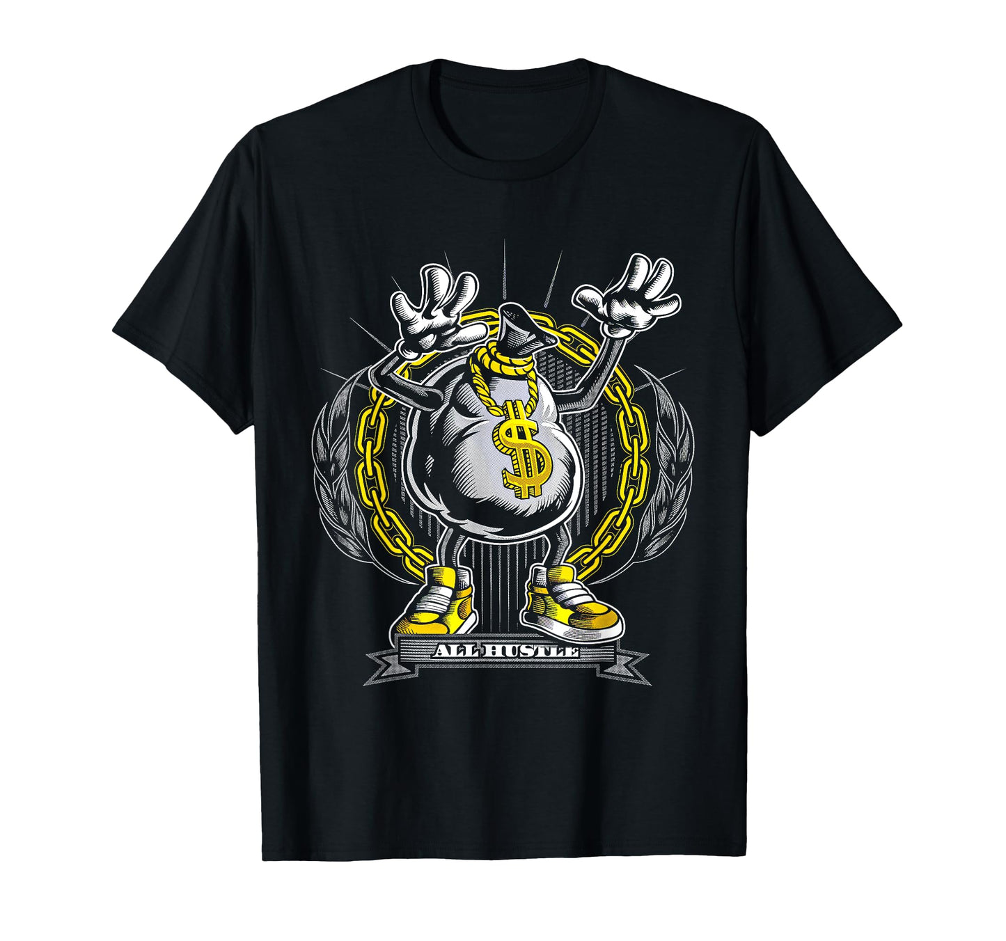 Gangster Hiphop Old School Hip Hop T-Shirt - Unique Graphic for Adults - T-Shirt, Sweatshirt, Hoodie