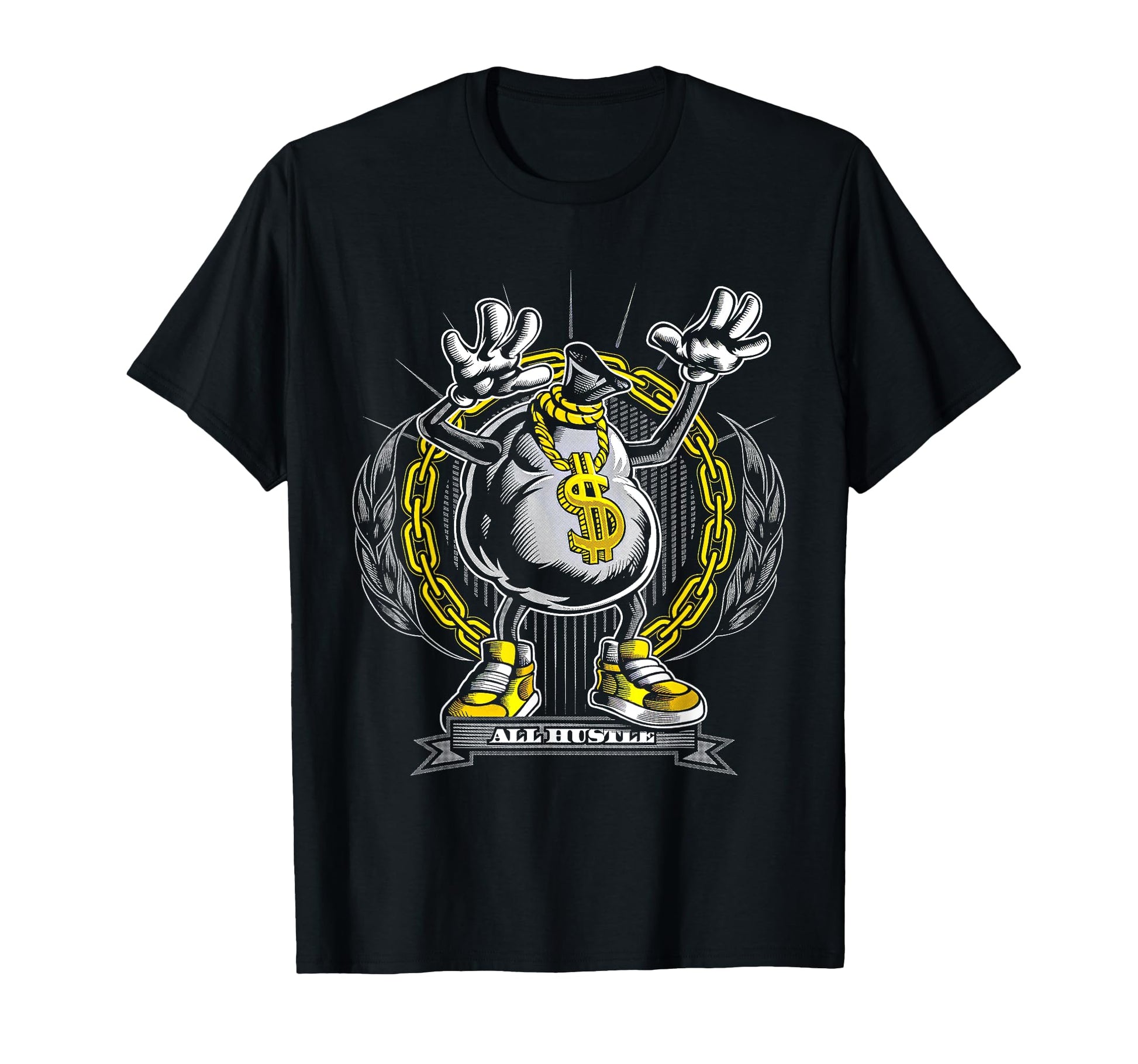 Gangster Hiphop Old School Hip Hop T-Shirt - Unique Graphic for Adults - T-Shirt, Sweatshirt, Hoodie