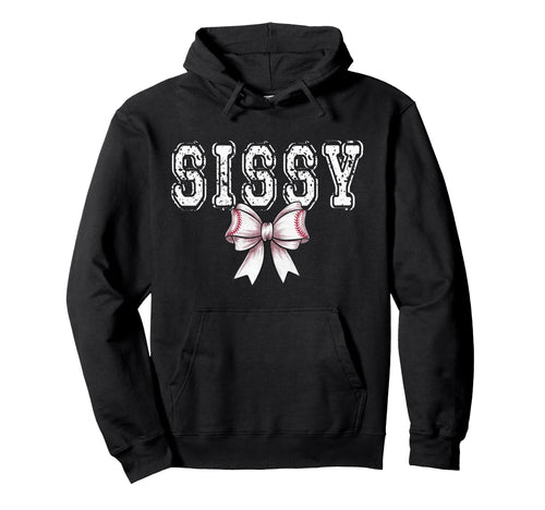 Coquette Baseball Sissy Spirit Hoodie - Casual Everyday Wear Men Women - T-Shirt, Sweatshirt, Hoodie