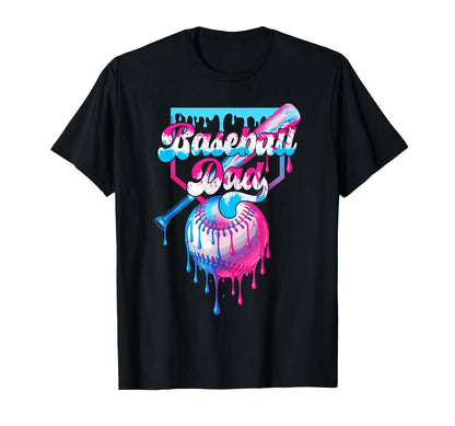 Baseball Dad Funny Fathers Day Ice T-Shirt - Aesthetic Graphic Men Women - T-Shirt, Sweatshirt, Hoodie