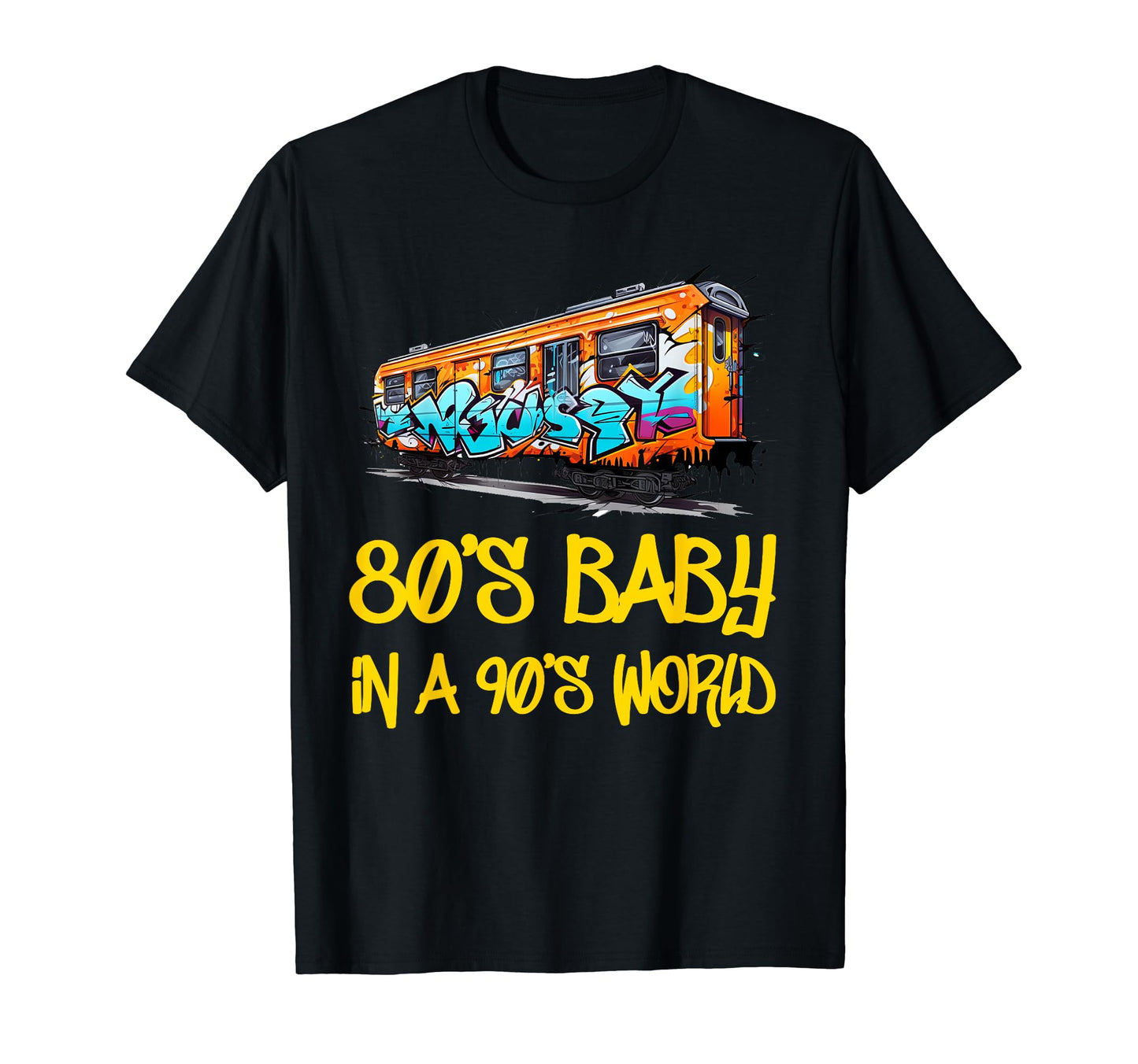 Hip Hop Old School 90S Music 80S Born T-Shirt - Novelty Apparel for Adults - T-Shirt, Sweatshirt, Hoodie