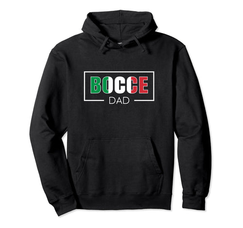 Bocci Italy Flag Italian Bocce Ball Hoodie - Minimalist Print for Adults - T-Shirt, Sweatshirt, Hoodie