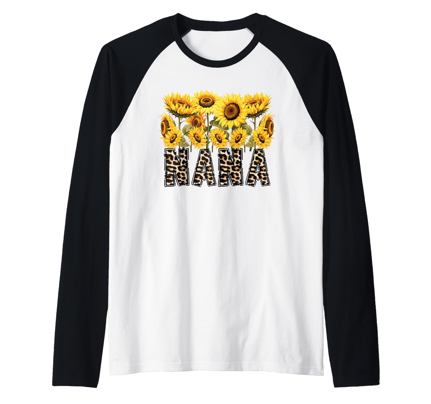 Nana Grandmother Grandma Sunflowers Gift T-Shirt - Minimalist Print Unisex - T-Shirt, Sweatshirt, Hoodie