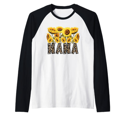 Nana Grandmother Grandma Sunflowers Gift T-Shirt - Minimalist Print Unisex - T-Shirt, Sweatshirt, Hoodie
