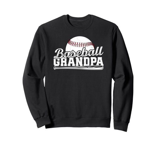 Baseball Grandpa Baseball Player Grandpa Sweatshirt - Graphic Print Unisex - T-Shirt, Sweatshirt, Hoodie