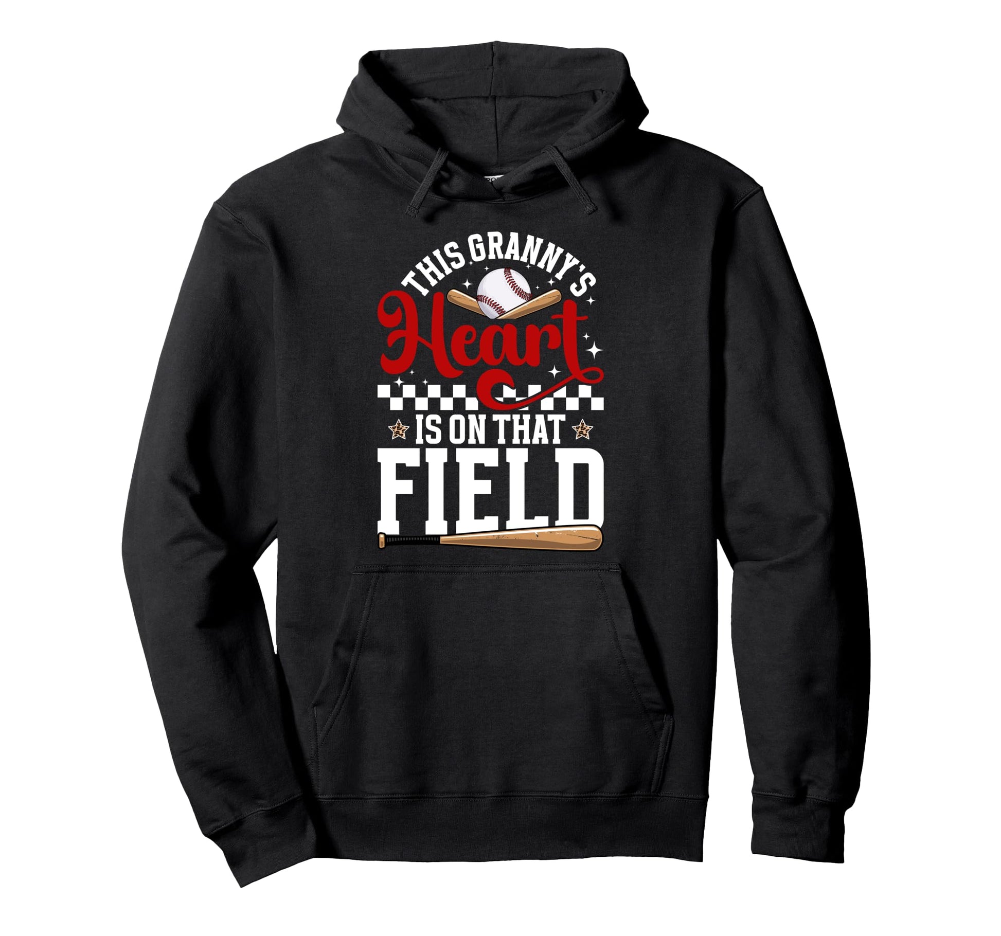 That Field Baseball Granny Baseball Player Hoodie - Unique Graphic Unisex - T-Shirt, Sweatshirt, Hoodie