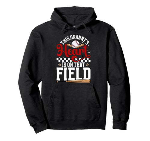 That Field Baseball Granny Baseball Player Hoodie - Unique Graphic Unisex - T-Shirt, Sweatshirt, Hoodie
