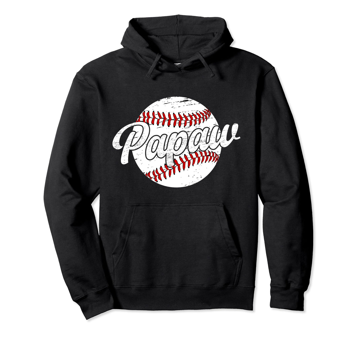 Papaw Proud Baseball Papaw Baseball Hoodie - Streetwear Style for Adults - T-Shirt, Sweatshirt, Hoodie
