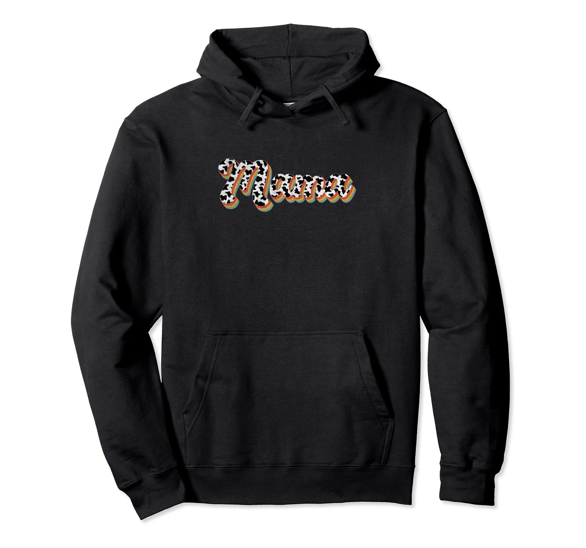 Mama Cow Matching Family Mom Mothers Hoodie - Casual Everyday Wear Unisex - T-Shirt, Sweatshirt, Hoodie