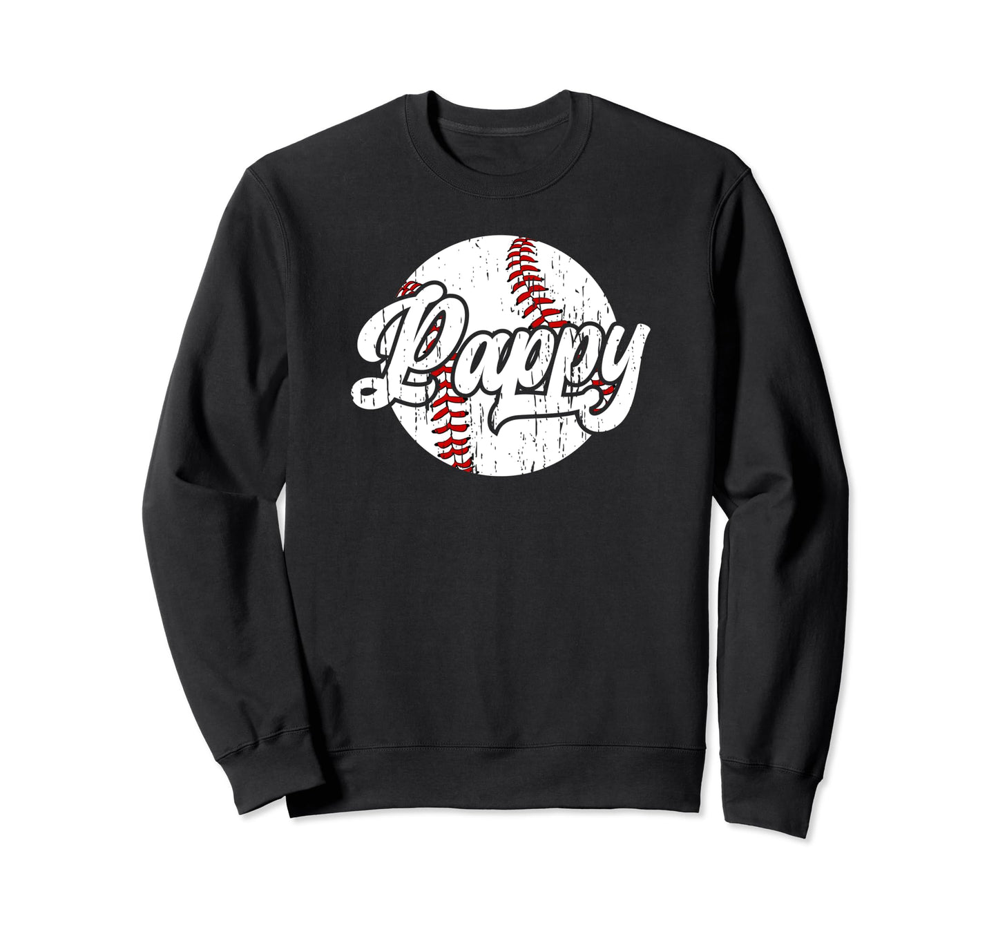 Pappy Proud Baseball Pappy Sweatshirt - Casual Everyday Wear for Adults - T-Shirt, Sweatshirt, Hoodie