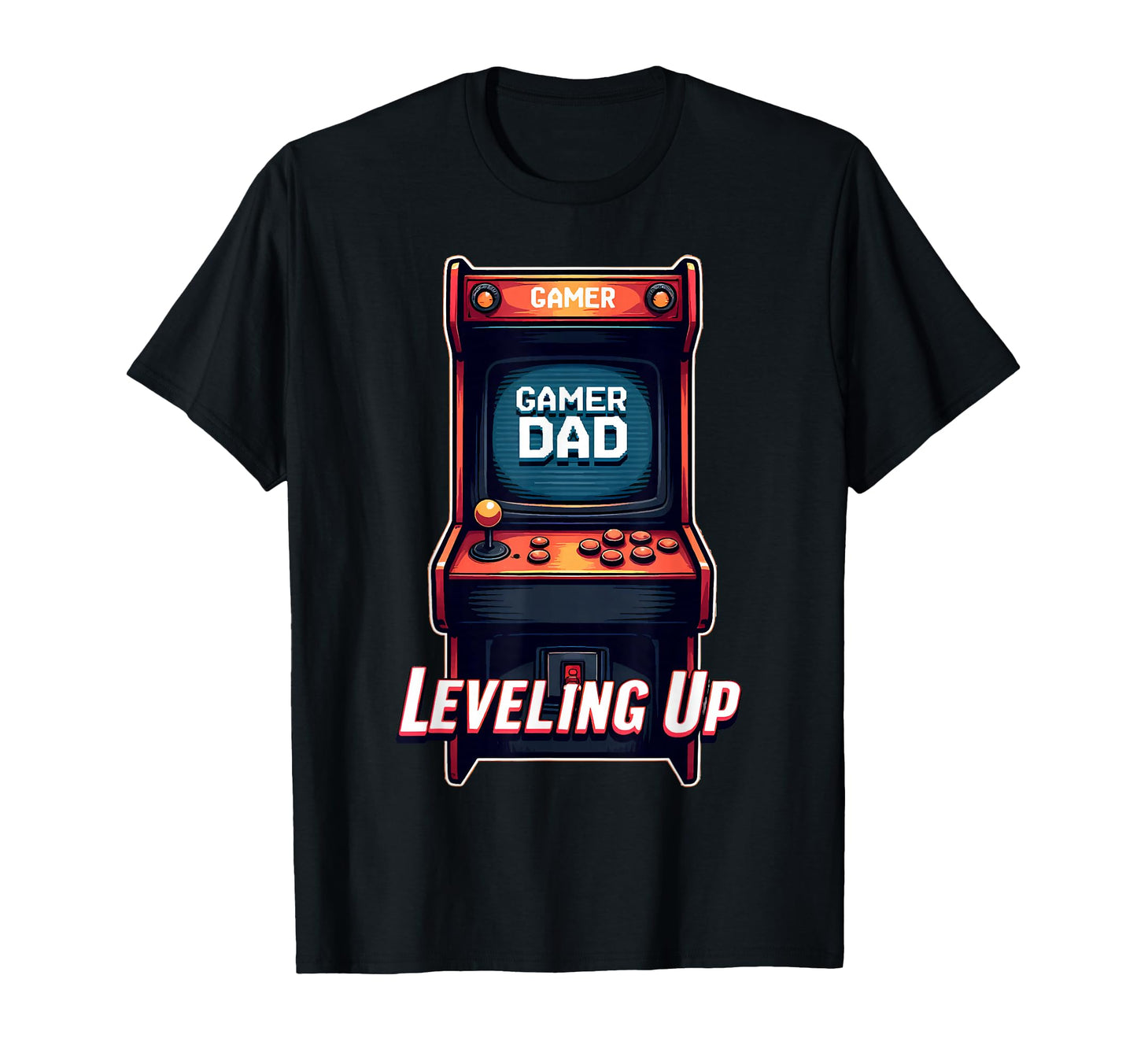 Fathers Day Gift Gamer Dad Leveling Up T-Shirt - Trendy Graphic for Adults - T-Shirt, Sweatshirt, Hoodie