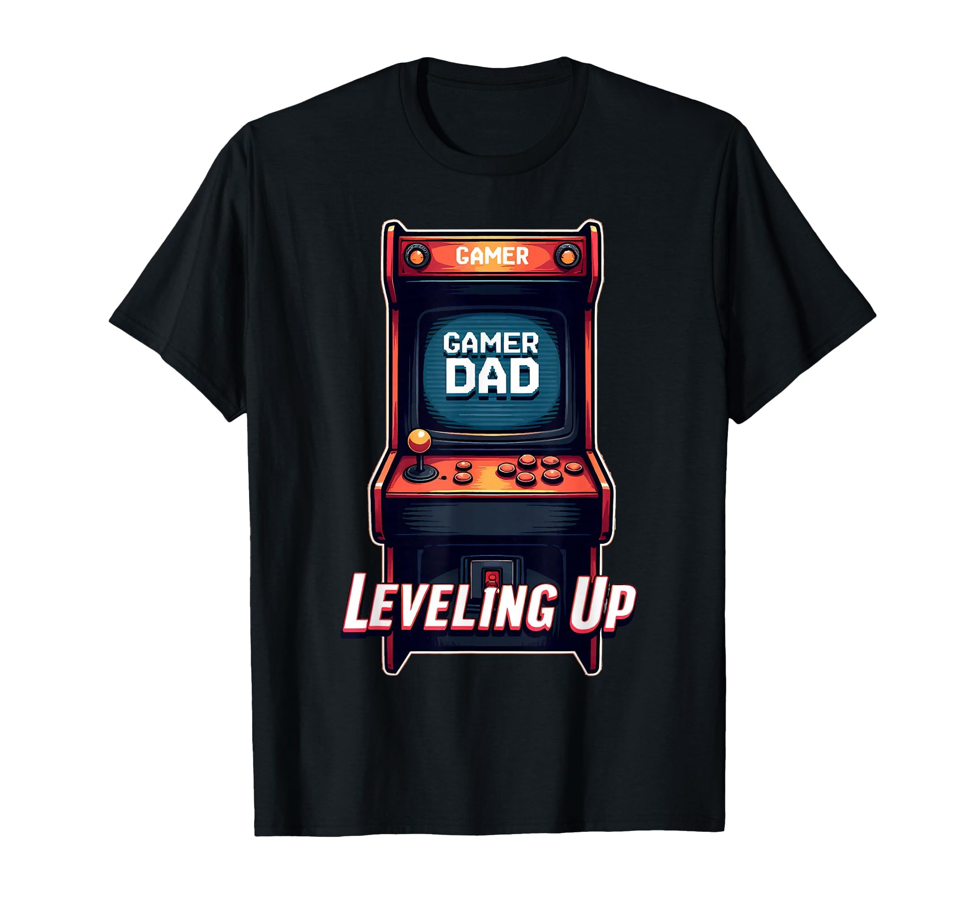 Fathers Day Gift Gamer Dad Leveling Up T-Shirt - Trendy Graphic for Adults - T-Shirt, Sweatshirt, Hoodie