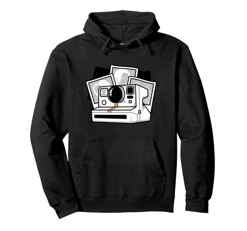 Instant Camera Photos Art Hoodie - Unique Graphic Men Women - T-Shirt, Sweatshirt, Hoodie