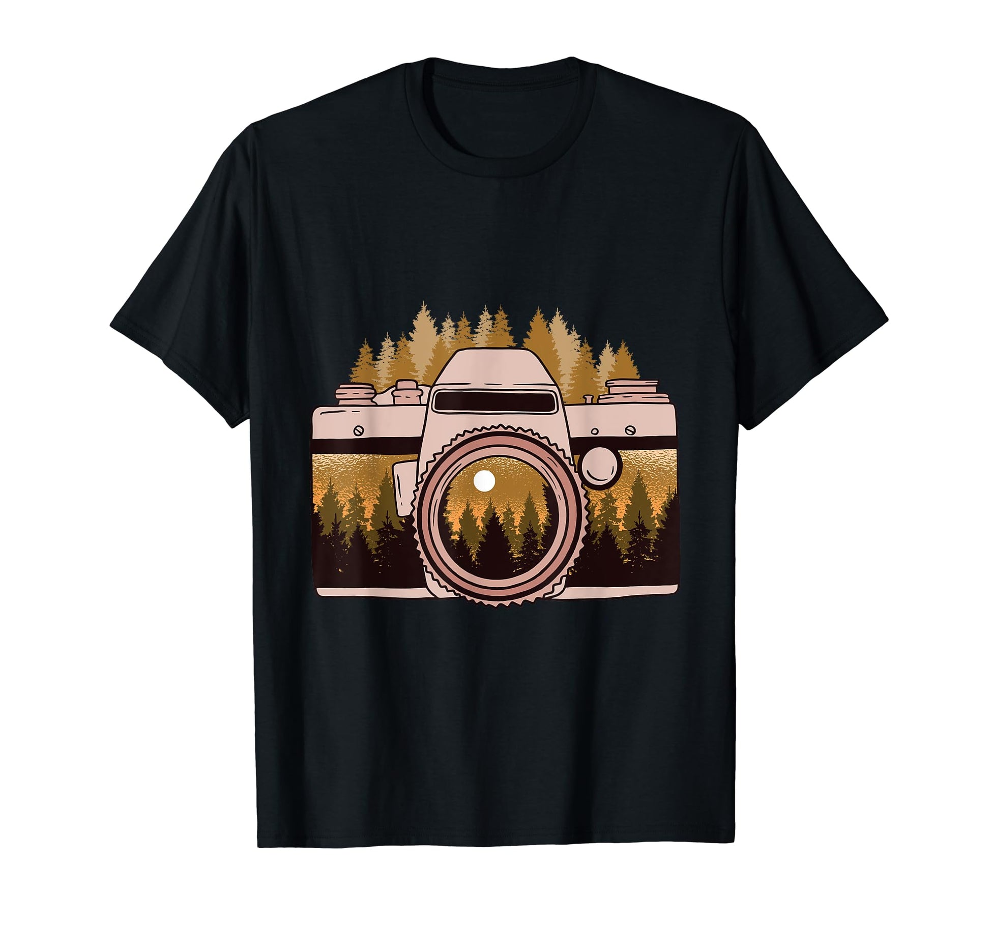 Analogue Camera Nature Filmer T-Shirt - Custom Art Print Men Women - T-Shirt, Sweatshirt, Hoodie