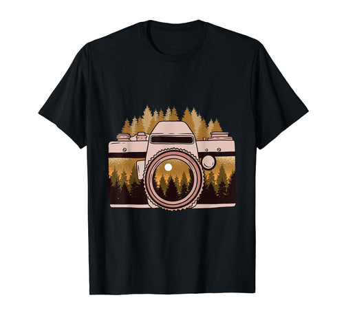 Analogue Camera Nature Filmer T-Shirt - Custom Art Print Men Women - T-Shirt, Sweatshirt, Hoodie
