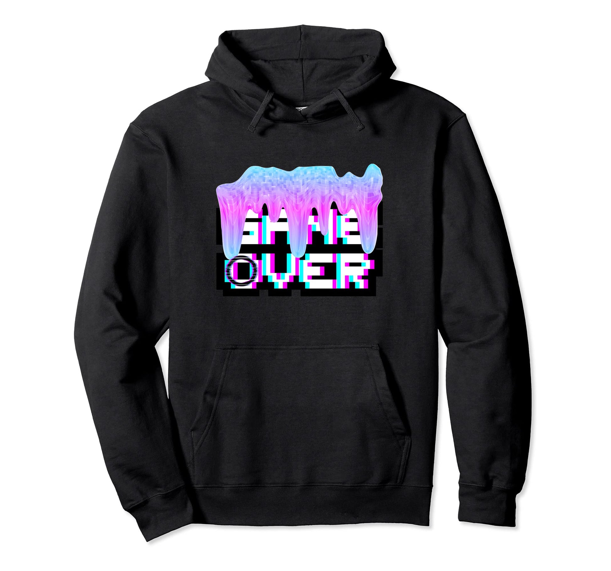 Vaporwave Aesthetic Grunge Anime Hoodie - Custom Art Print for Adults - T-Shirt, Sweatshirt, Hoodie