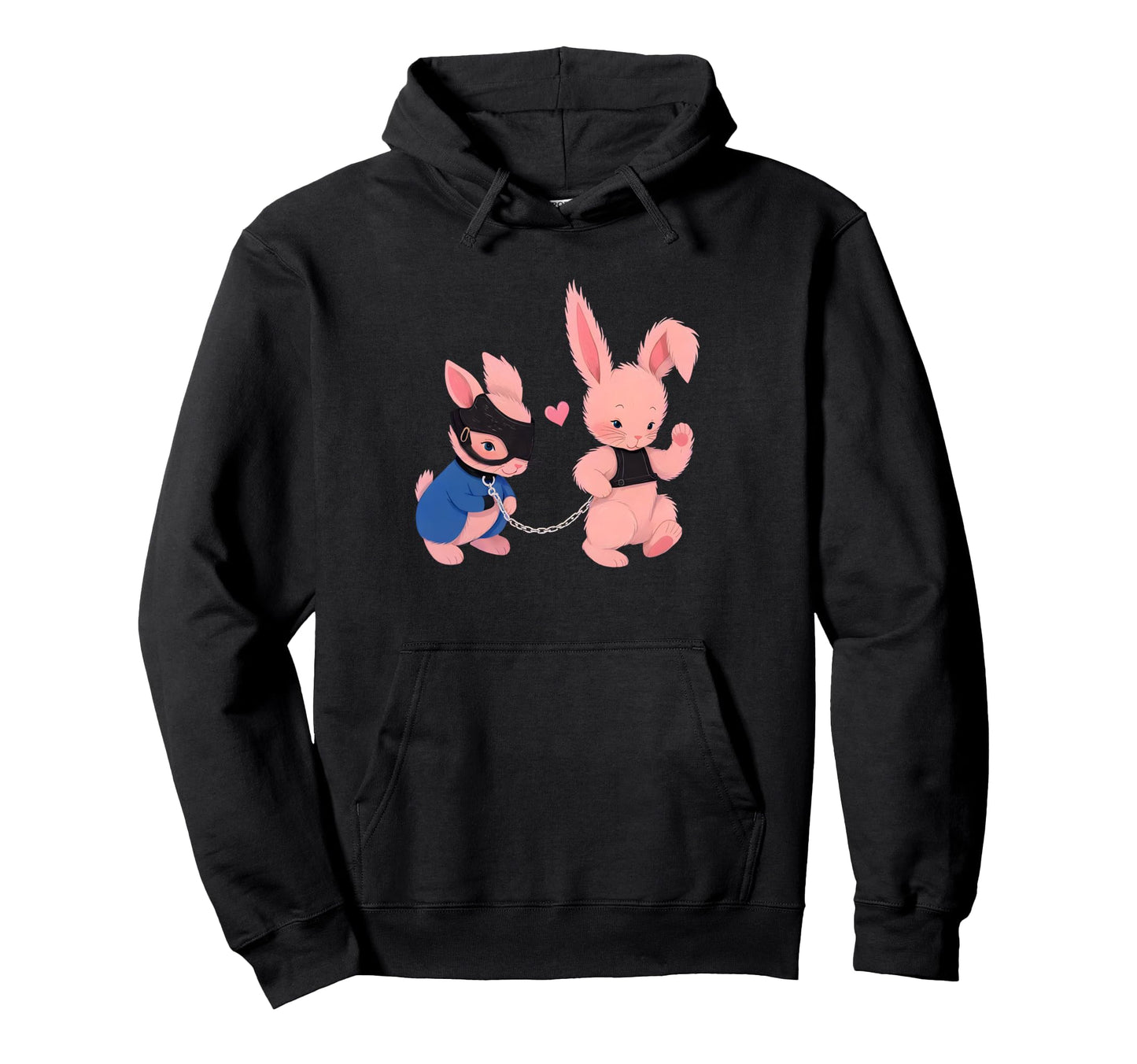 Rabbits Pride Equality Lgbtqia Puppy Hoodie - Streetwear Style for Adults - T-Shirt, Sweatshirt, Hoodie