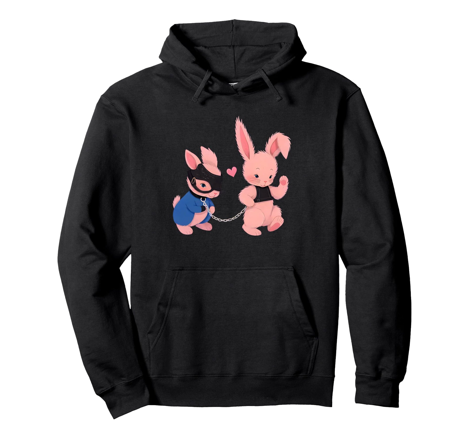 Rabbits Pride Equality Lgbtqia Puppy Hoodie - Streetwear Style for Adults - T-Shirt, Sweatshirt, Hoodie