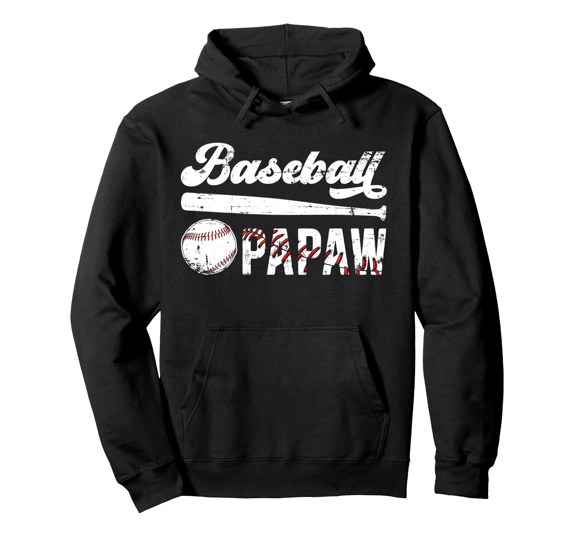 Baseball Papaw Grandpa Papaw Baseball Hoodie - Novelty Apparel Men Women - T-Shirt, Sweatshirt, Hoodie