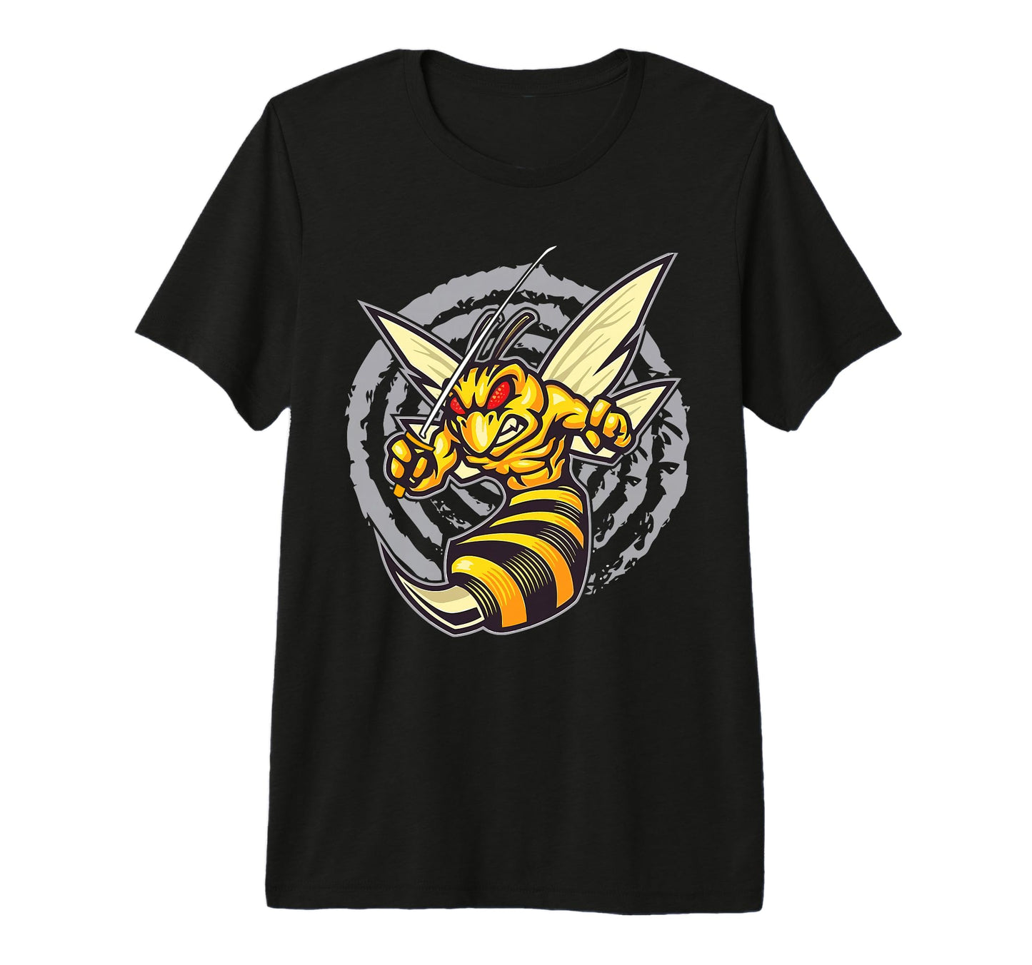 Killa Beez Hip Hop Old School Rap T-Shirt - Fun Novelty Design for Adults - T-Shirt, Sweatshirt, Hoodie