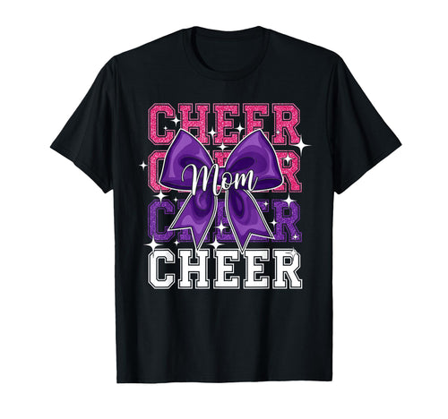 Cheer Mom Funny Mothers Day T-Shirt - Aesthetic Graphic for Adults - T-Shirt, Sweatshirt, Hoodie