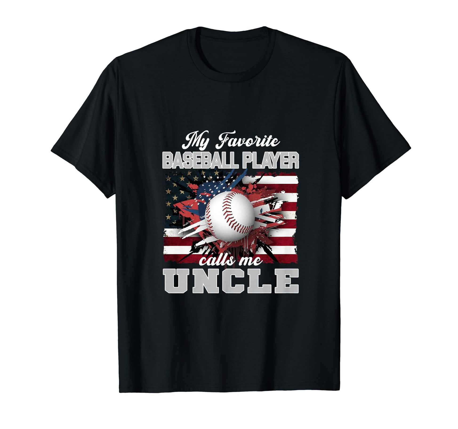 My Favorite Baseball Player Calls Me T-Shirt - Graphic Print for Adults - T-Shirt, Sweatshirt, Hoodie