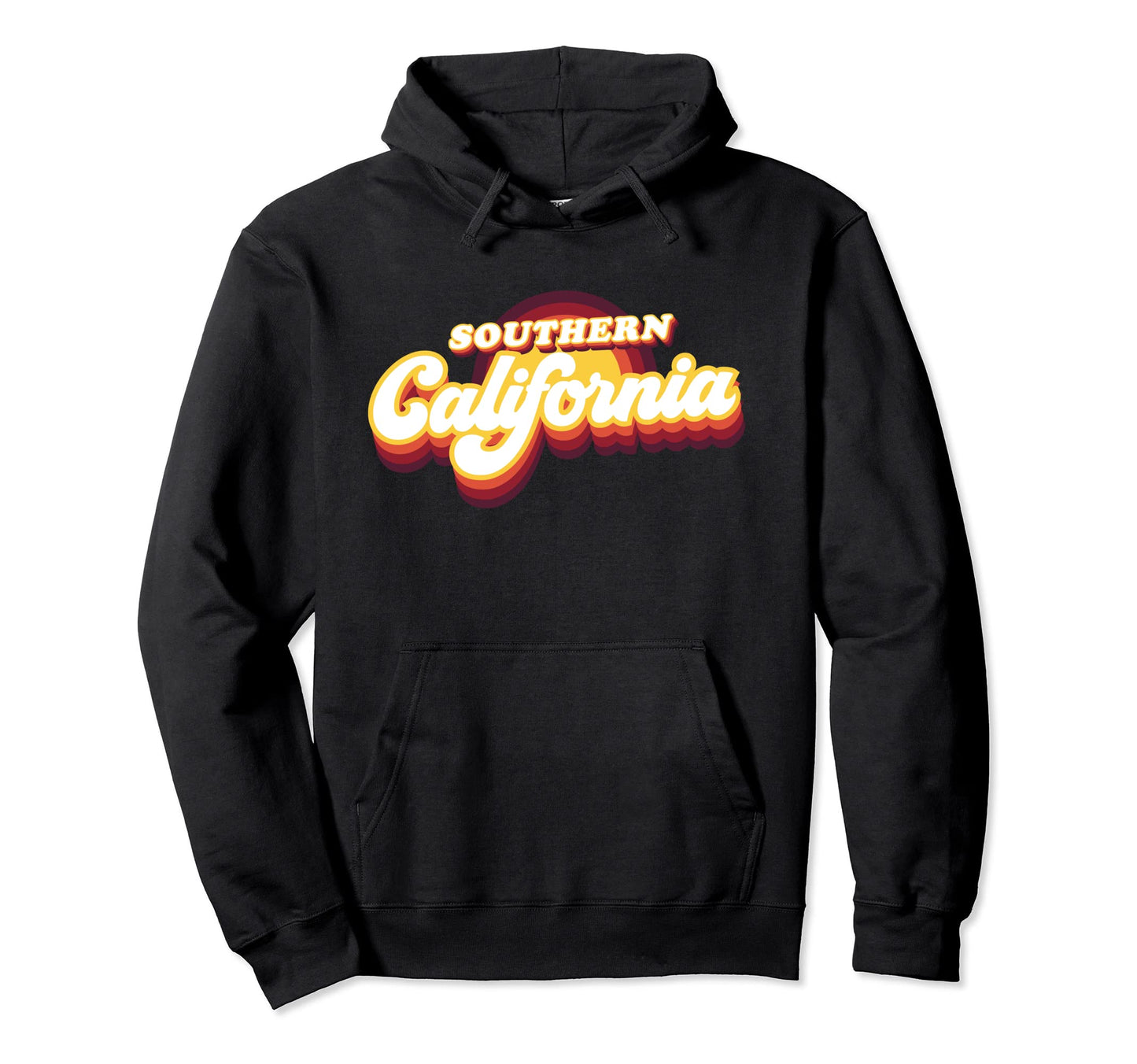 Southern California Rainbow Socal Pride Hoodie - Novelty Apparel for Adults - T-Shirt, Sweatshirt, Hoodie