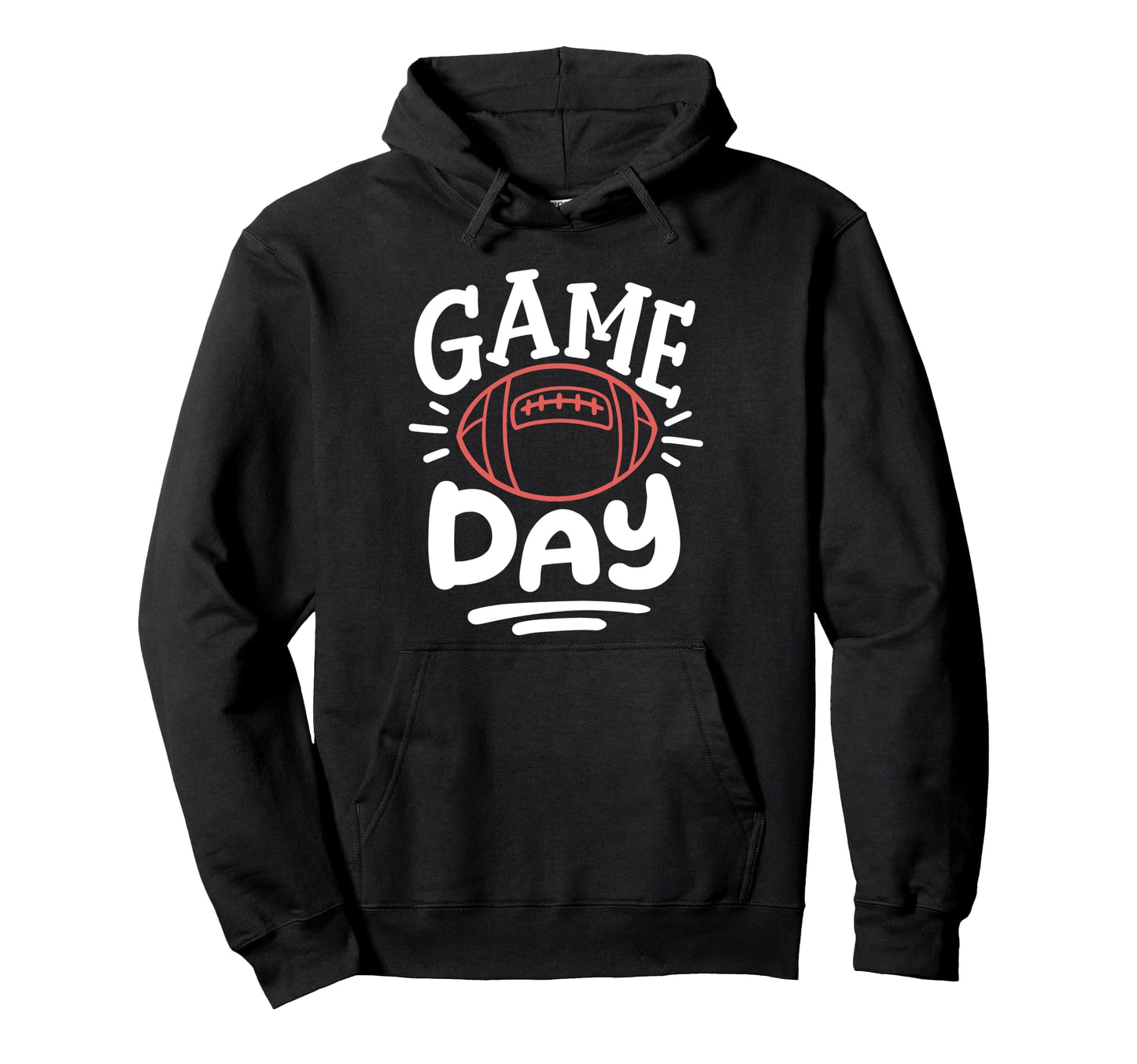 Football Mother Mom Game Day Hoodie - Graphic Print for Adults - T-Shirt, Sweatshirt, Hoodie