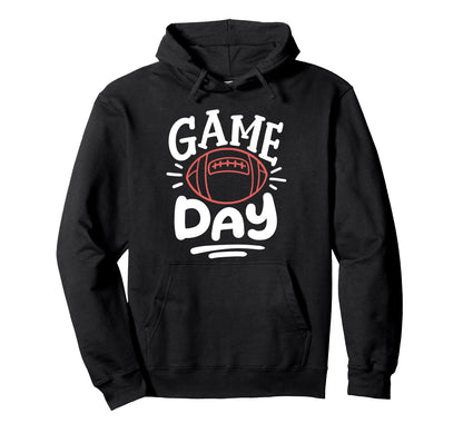 Football Mother Mom Game Day Hoodie - Graphic Print for Adults - T-Shirt, Sweatshirt, Hoodie