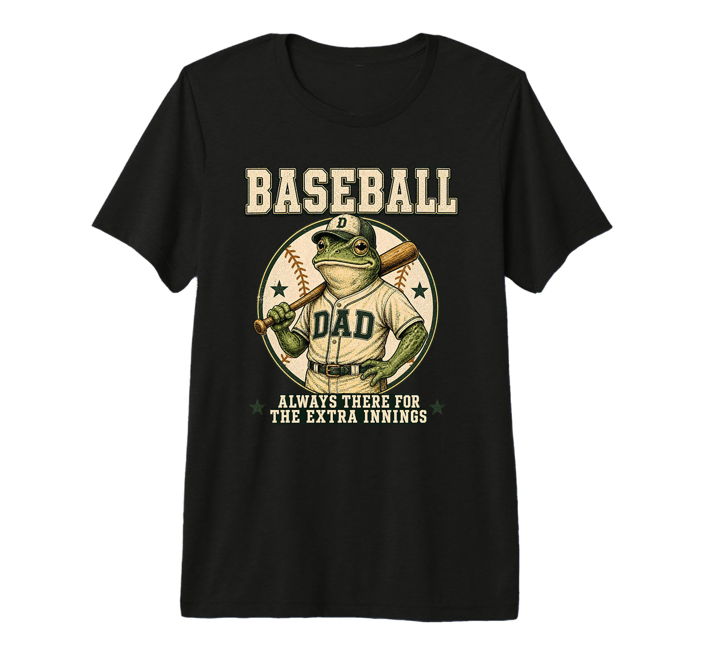 Baseball Dad Always There Extra T-Shirt - Novelty Apparel Men Women - T-Shirt, Sweatshirt, Hoodie