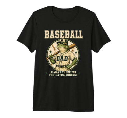 Baseball Dad Always There Extra T-Shirt - Novelty Apparel Men Women - T-Shirt, Sweatshirt, Hoodie