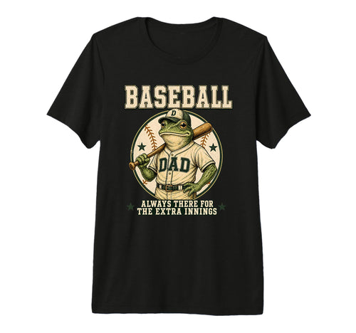 Baseball Dad Always There Extra T-Shirt - Novelty Apparel Men Women - T-Shirt, Sweatshirt, Hoodie