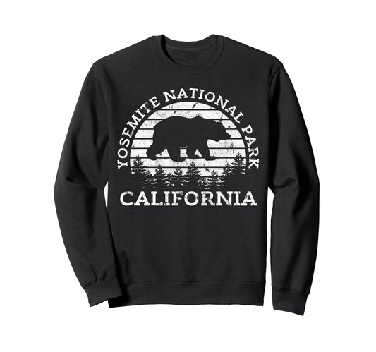 Yosemite National Park California Usa Sweatshirt - Graphic Print Unisex - T-Shirt, Sweatshirt, Hoodie
