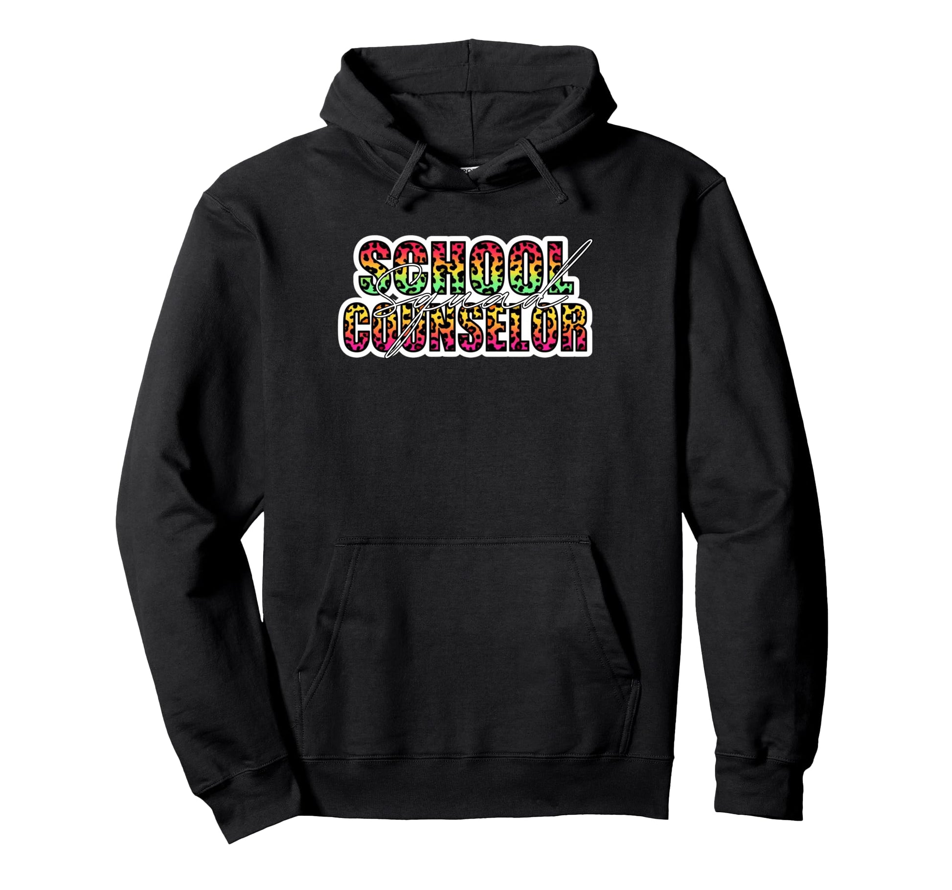 School Counselor Leopard Guidance Hoodie - Custom Art Print Men Women - T-Shirt, Sweatshirt, Hoodie