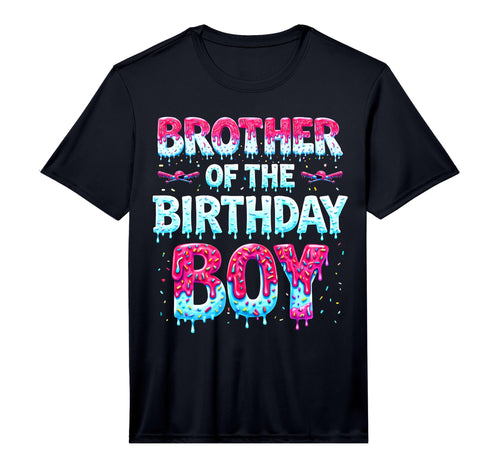 Brother Birthday Ice Cream Baseball T-Shirt - Minimalist Print Unisex - T-Shirt, Sweatshirt, Hoodie