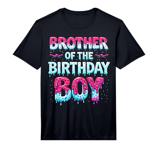Brother Birthday Ice Cream Baseball T-Shirt - Minimalist Print Unisex - T-Shirt, Sweatshirt, Hoodie