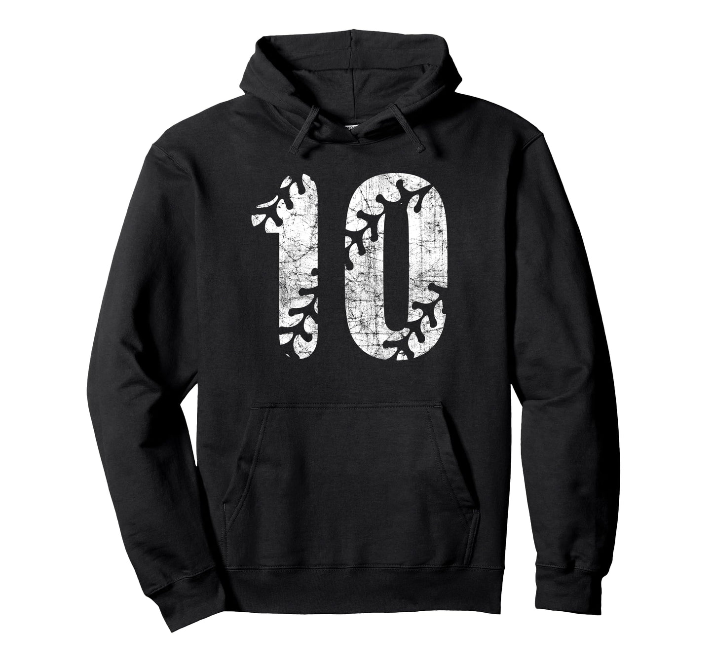 Baseball Softball Mom 10 Number 10 Hoodie - Casual Everyday Wear Unisex - T-Shirt, Sweatshirt, Hoodie