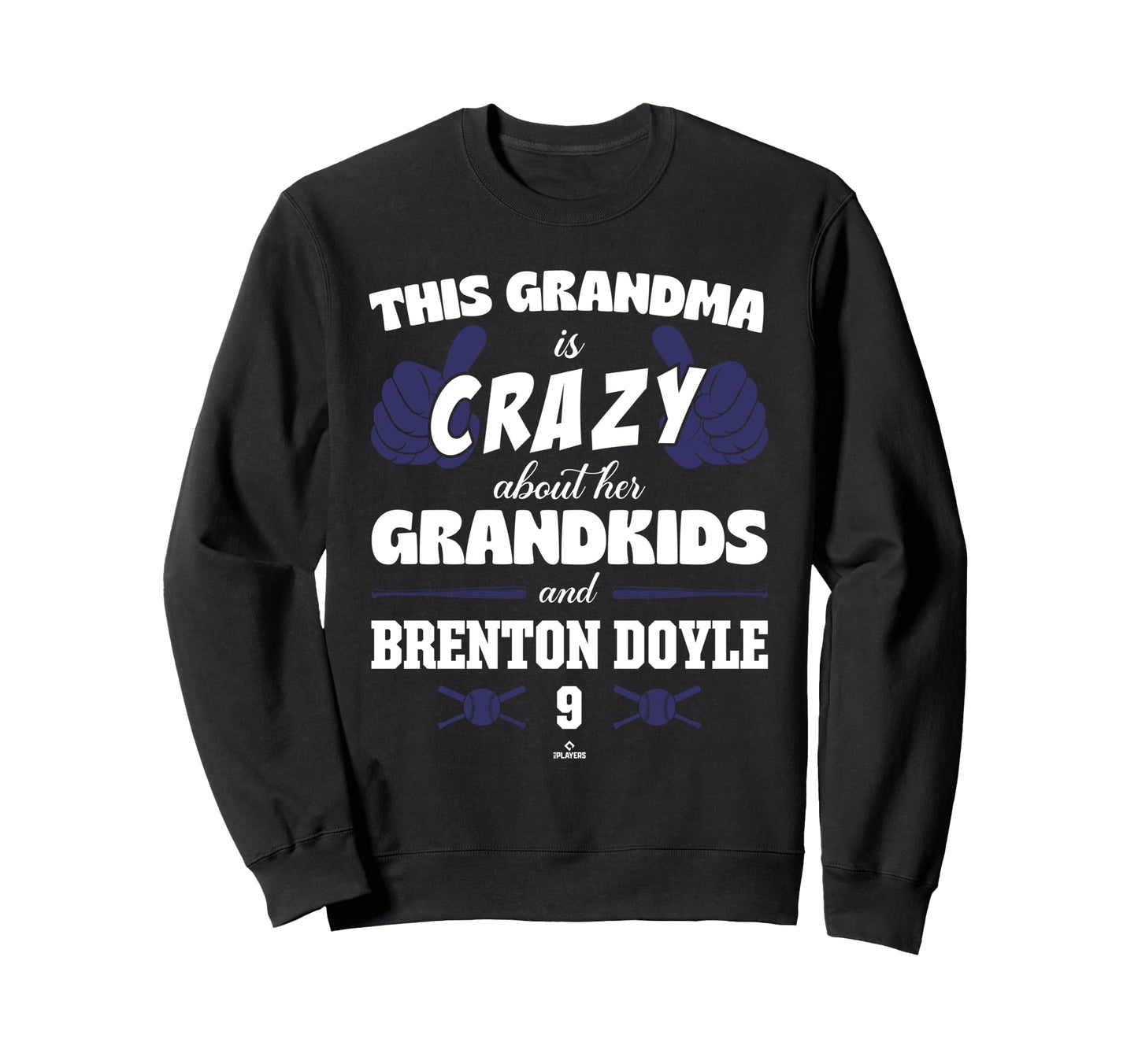 Grandma Crazy Brenton Doyle Sweatshirt - Casual Everyday Wear for Adults - T-Shirt, Sweatshirt, Hoodie