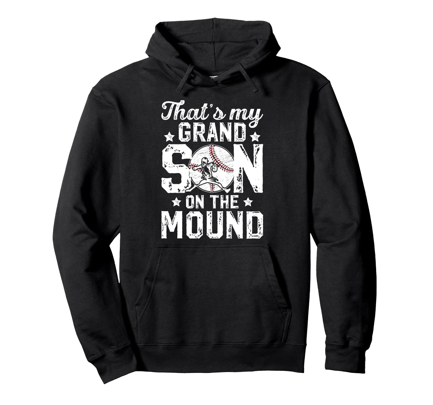 Proud Baseball Pitcher Grandpa Baseball Hoodie - Fun Novelty Design Unisex - T-Shirt, Sweatshirt, Hoodie