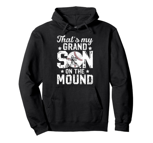 Proud Baseball Pitcher Grandpa Baseball Hoodie - Fun Novelty Design Unisex - T-Shirt, Sweatshirt, Hoodie