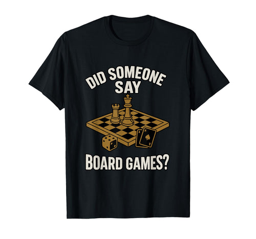 Board Game Dad Chess Daddy Board Gamer T-Shirt - Minimalist Print Unisex - T-Shirt, Sweatshirt, Hoodie