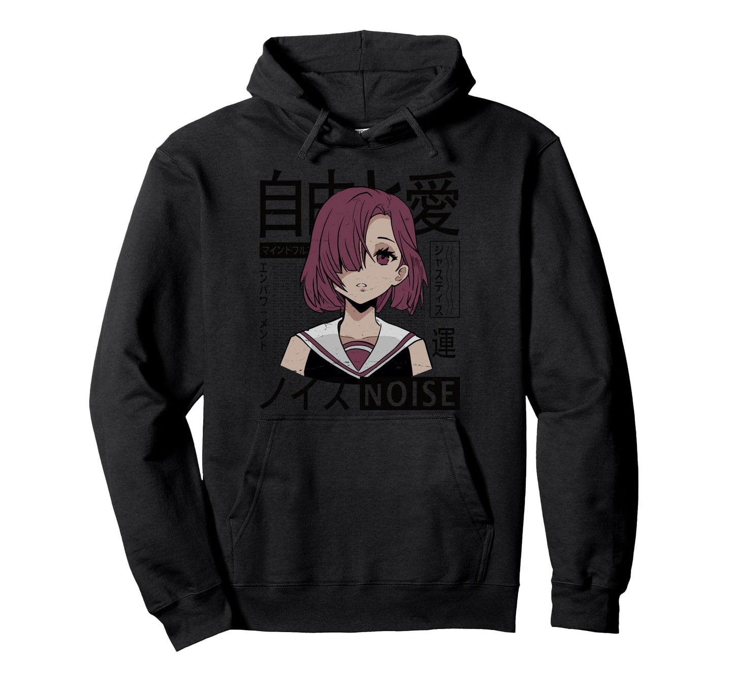 Vaporwave Kawaii Aesthetic Japanese Hoodie - Custom Art Print for Adults - T-Shirt, Sweatshirt, Hoodie
