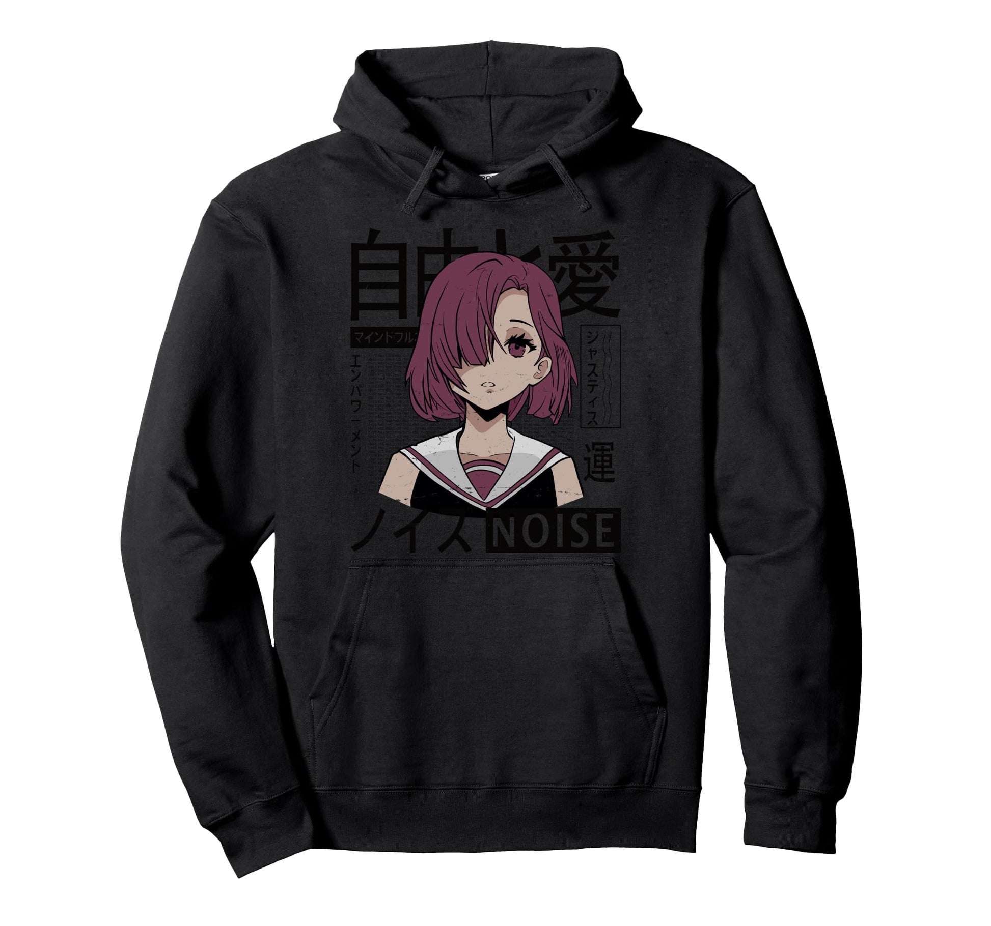 Vaporwave Kawaii Aesthetic Japanese Hoodie - Custom Art Print for Adults - T-Shirt, Sweatshirt, Hoodie