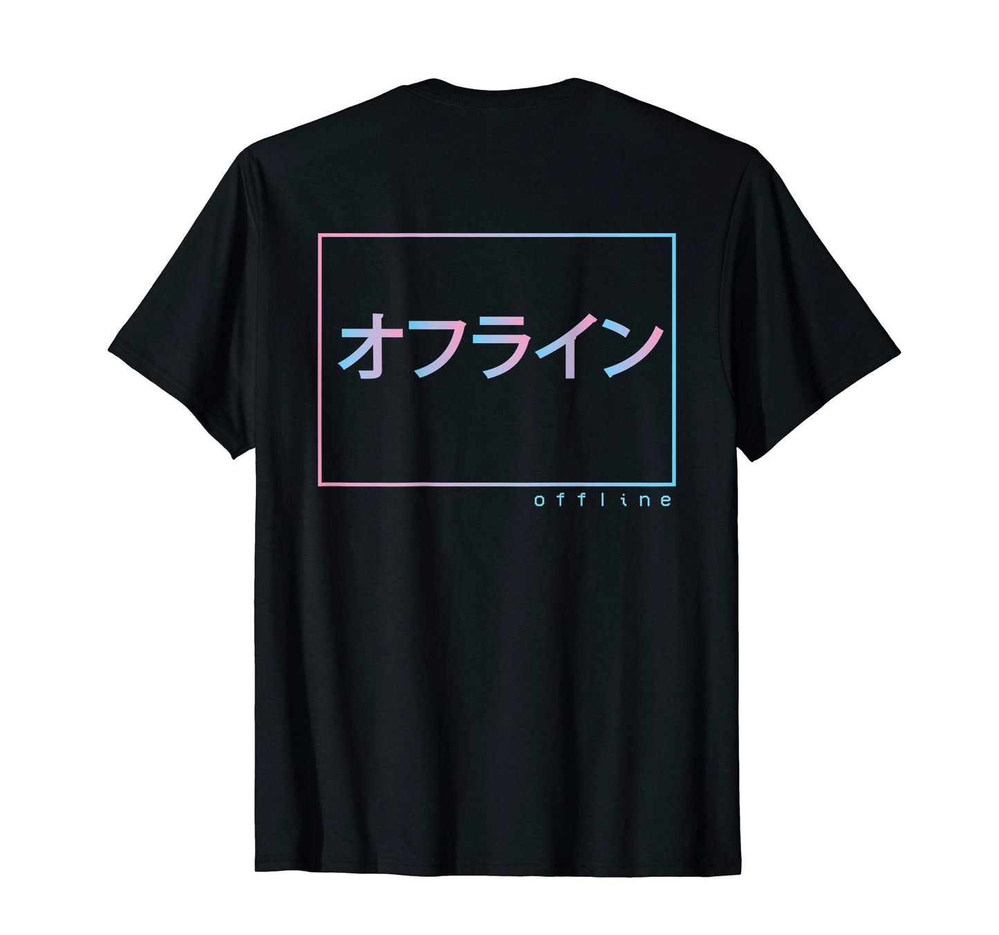 Vaporwave Aesthetic Japanese Text T-Shirt - Casual Everyday Wear Unisex - T-Shirt, Sweatshirt, Hoodie