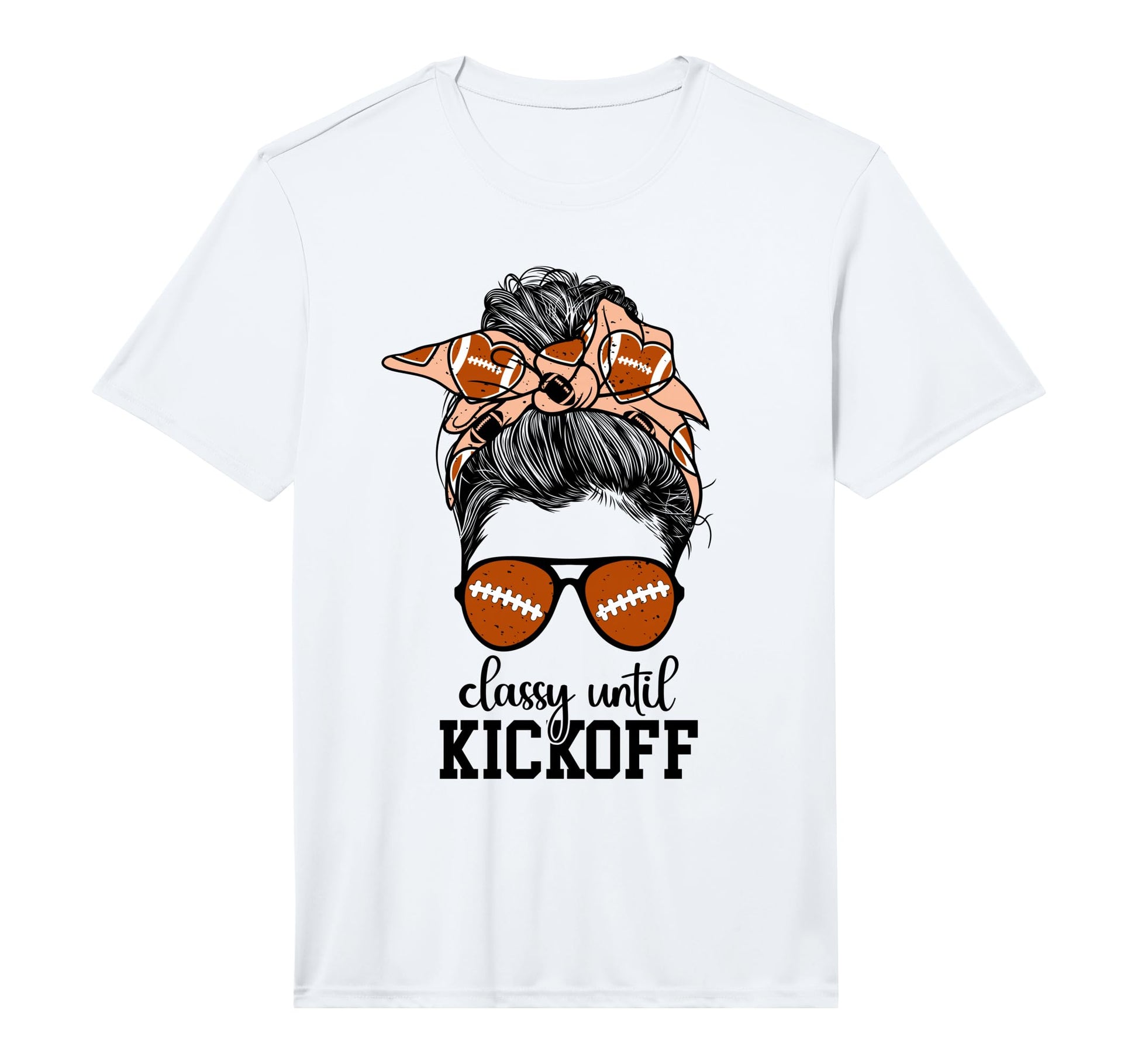 Mens Classy Until Kickoff Game Day T-Shirt - Casual Everyday Wear Unisex - T-Shirt, Sweatshirt, Hoodie