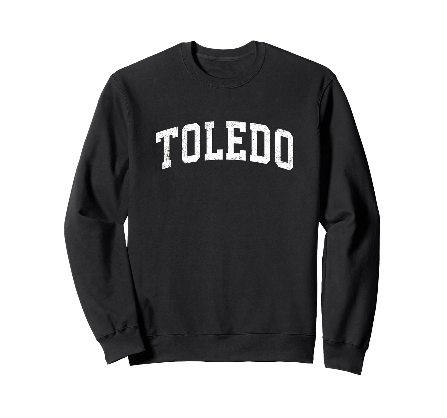 Toledo Ohio Oh Varsity Sports Sweatshirt - Fun Novelty Design for Adults - T-Shirt, Sweatshirt, Hoodie
