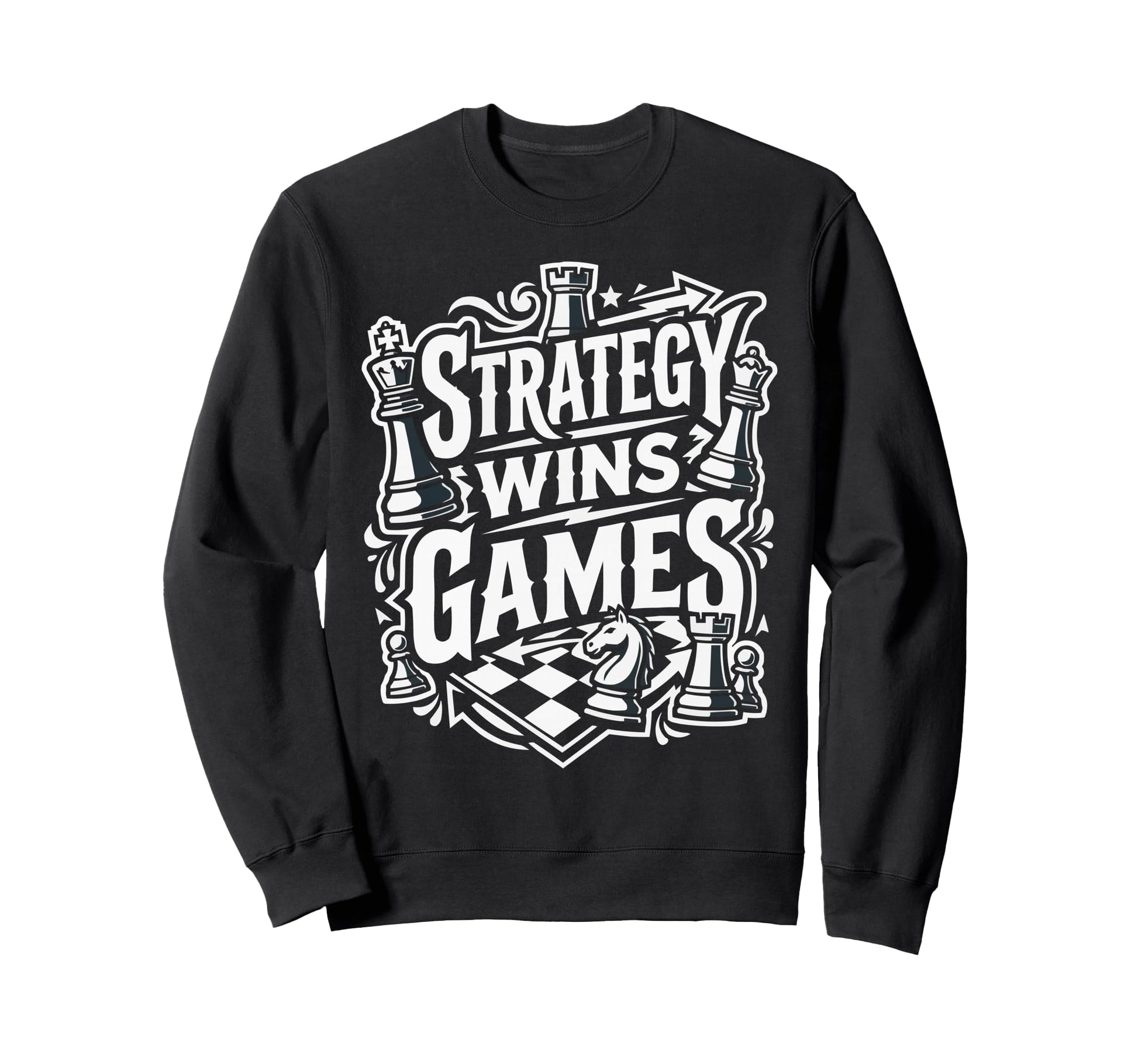 Chess Dad Board Game Daddy Sweatshirt - Custom Art Print for Adults - T-Shirt, Sweatshirt, Hoodie
