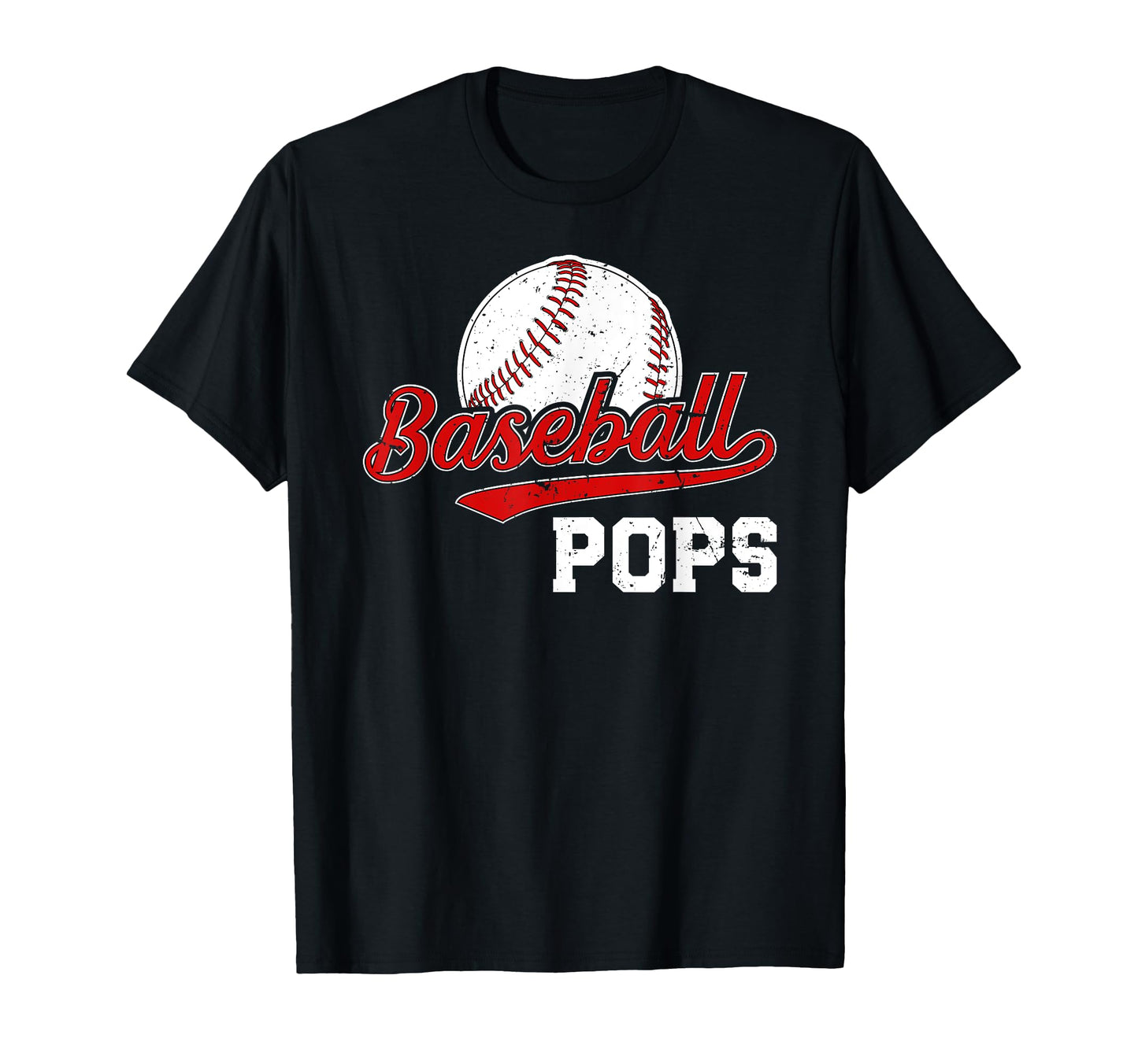 Baseball Pops Grandpa Pops Baseball T-Shirt - Streetwear Style Unisex - T-Shirt, Sweatshirt, Hoodie