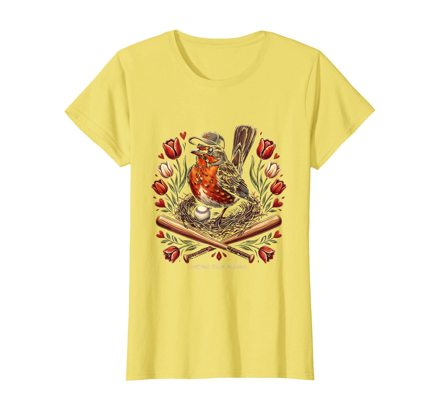 Home Run Mama Baseball Mom T-Shirt - Fun Novelty Design Unisex - T-Shirt, Sweatshirt, Hoodie