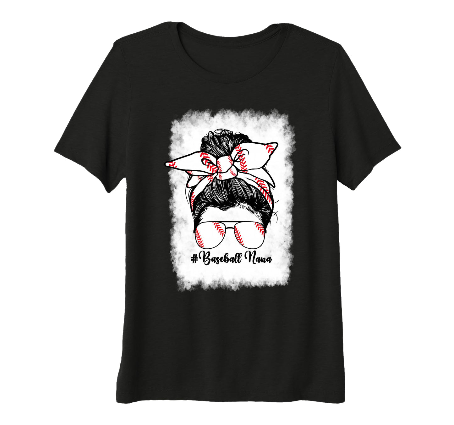 Baseball Nana Grandma From Grandson T-Shirt - Unique Graphic Men Women - T-Shirt, Sweatshirt, Hoodie